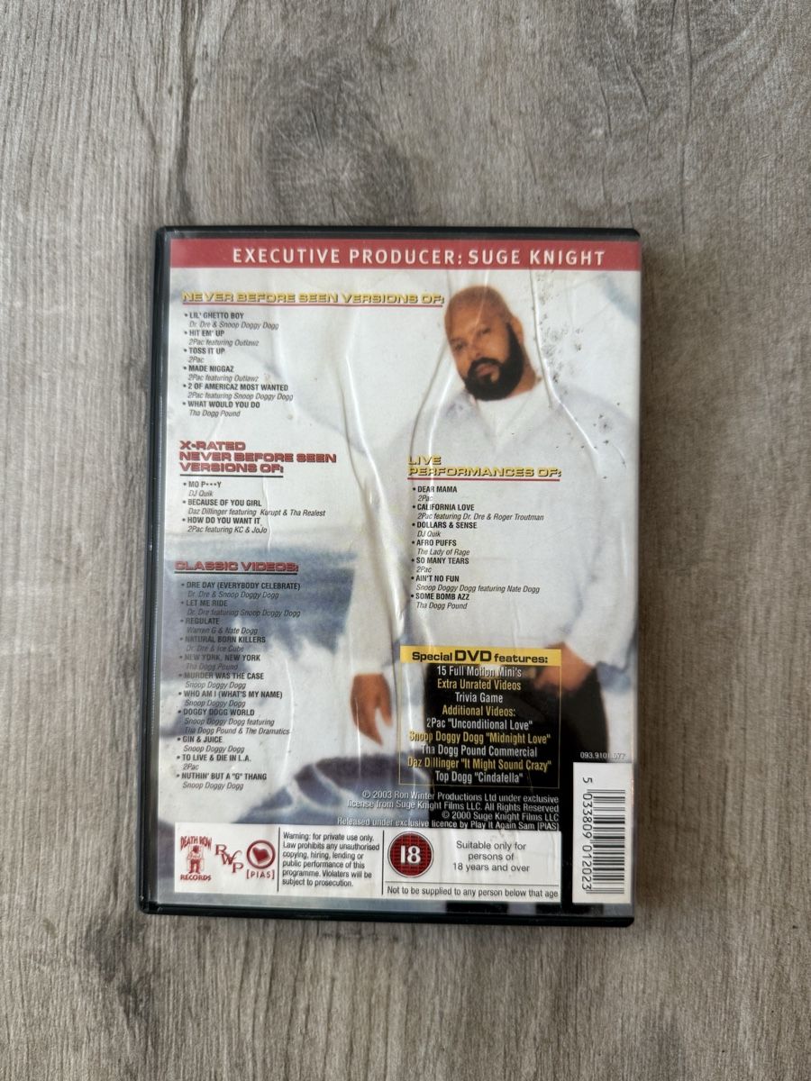 Tous les DVDs: DVD - Death Row Uncut - Tupac  – D'occasion à Neuchâtel par Blek7 1