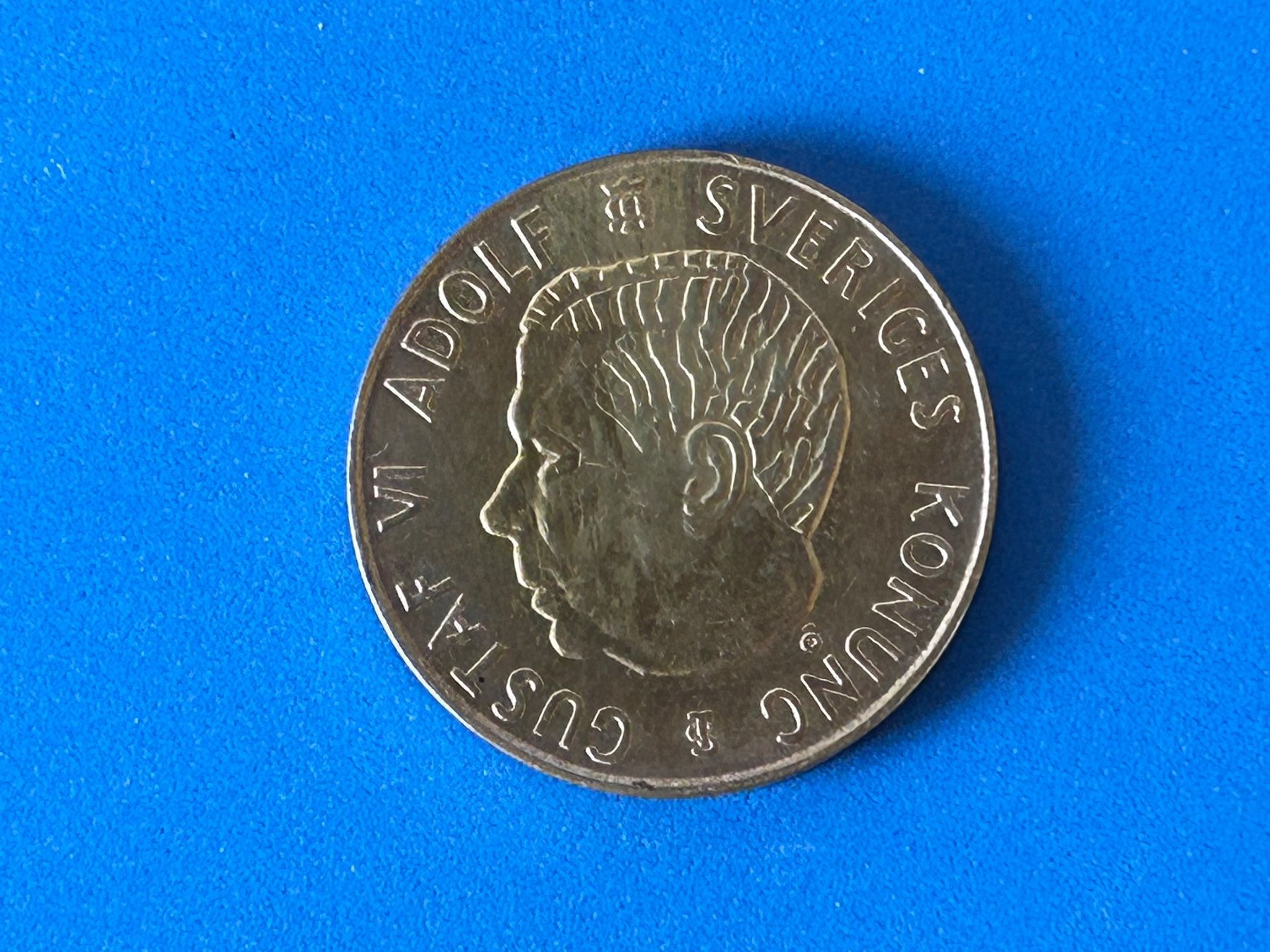Tutti le monete: Sweden - 5 Kronor - 1954 – Usato da Corcelles NE venduto da AJKader 7