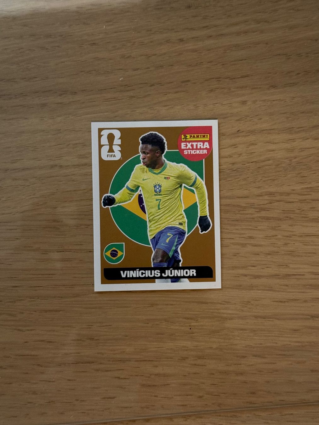 Panini Carte collezionabili: EXTRA Vinicius Panini GOLD – Usato da Plan-les-Ouates venduto da leo_7mnr