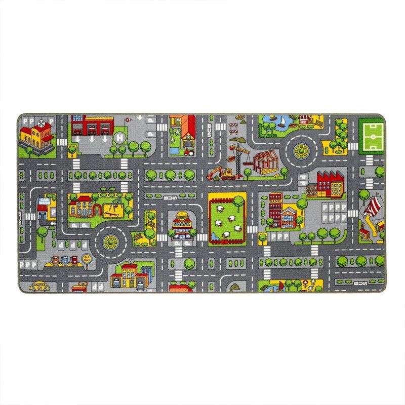 Tappeto da gioco: Spielteppich Stadt 95x200cm – Nuovo e nell'imballaggio originale da Walenstadt venduto da Trend-24