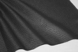 Stoff Kleiderstoff Jacquard d.grau