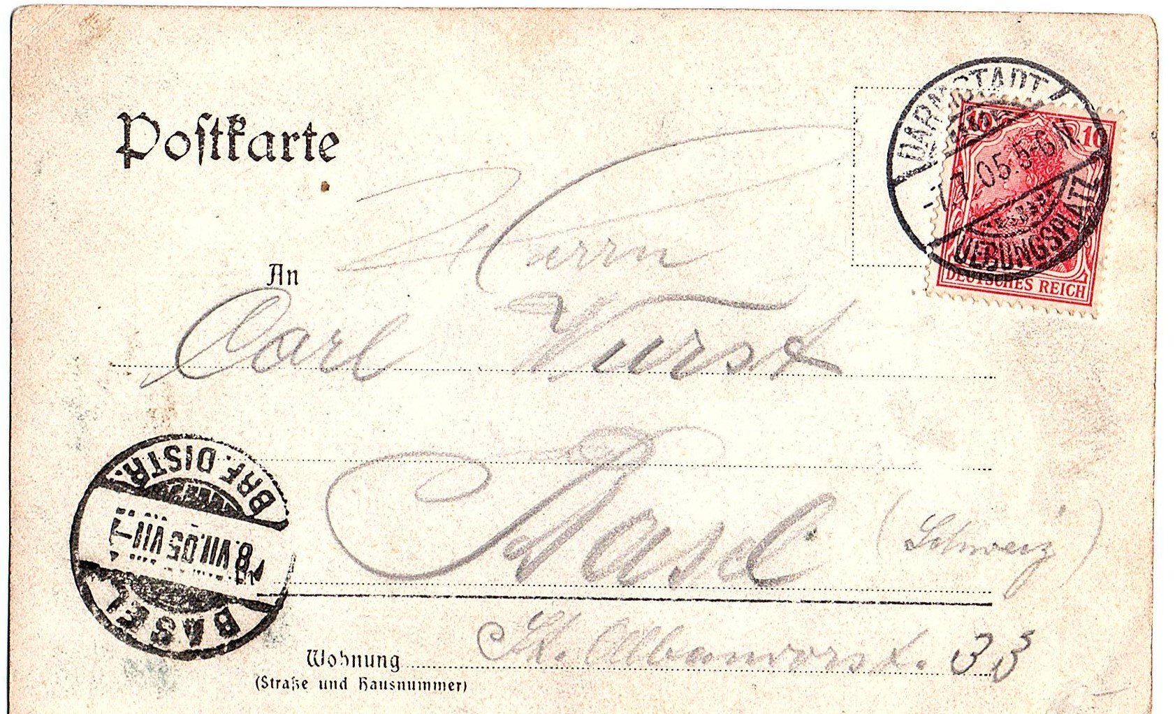 Cartes postales: Ansichtskarte Militär Reserve 1905 – D'occasion à Mörschwil par aik_x8mc 1