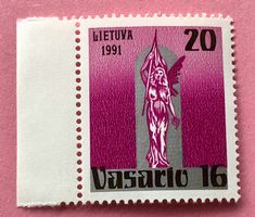 Briefmarken aus Lettland Erklärung der Unabhängigkeit