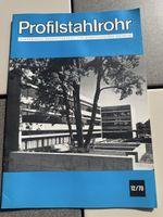 Rivista tecnica Profilstahlrohr n. 12/70 architettura