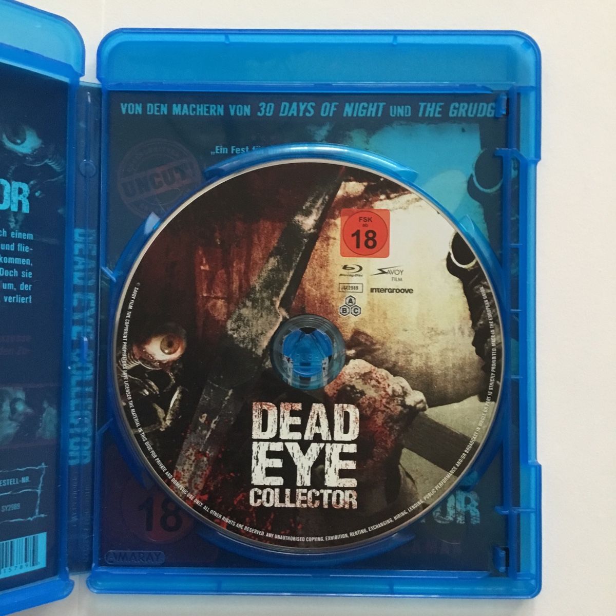 Tutti i DVDs: Dead Eye Collector Blu Ray Vergriffen – Nuovo (secondo la descrizione) da Blauen venduto da berlingo65 2