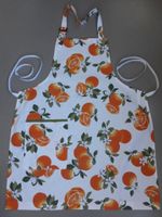 Kochschürze; Orangen, Früchte; frisch und freundlich