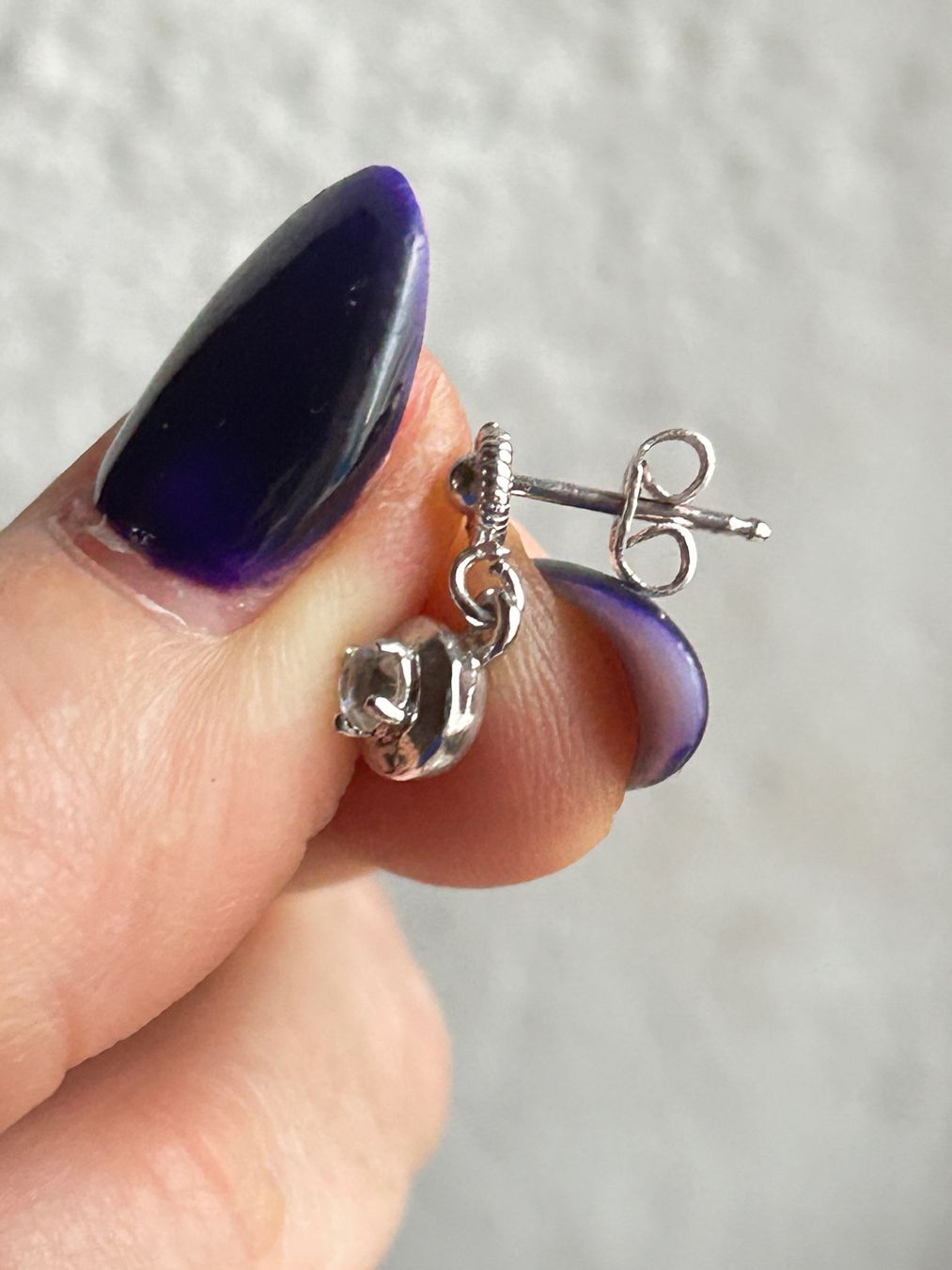 Ohrringe & -stecker: Silberhänger CLASSIC RONDO, neuwertig, elegant – Gebraucht aus Laufen von Bellebellezza 8