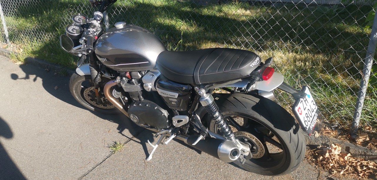 Triumph Strada: Triumph  Speed Twin 1200 ABS – Usato da Zürich venduto da Thomas55 2