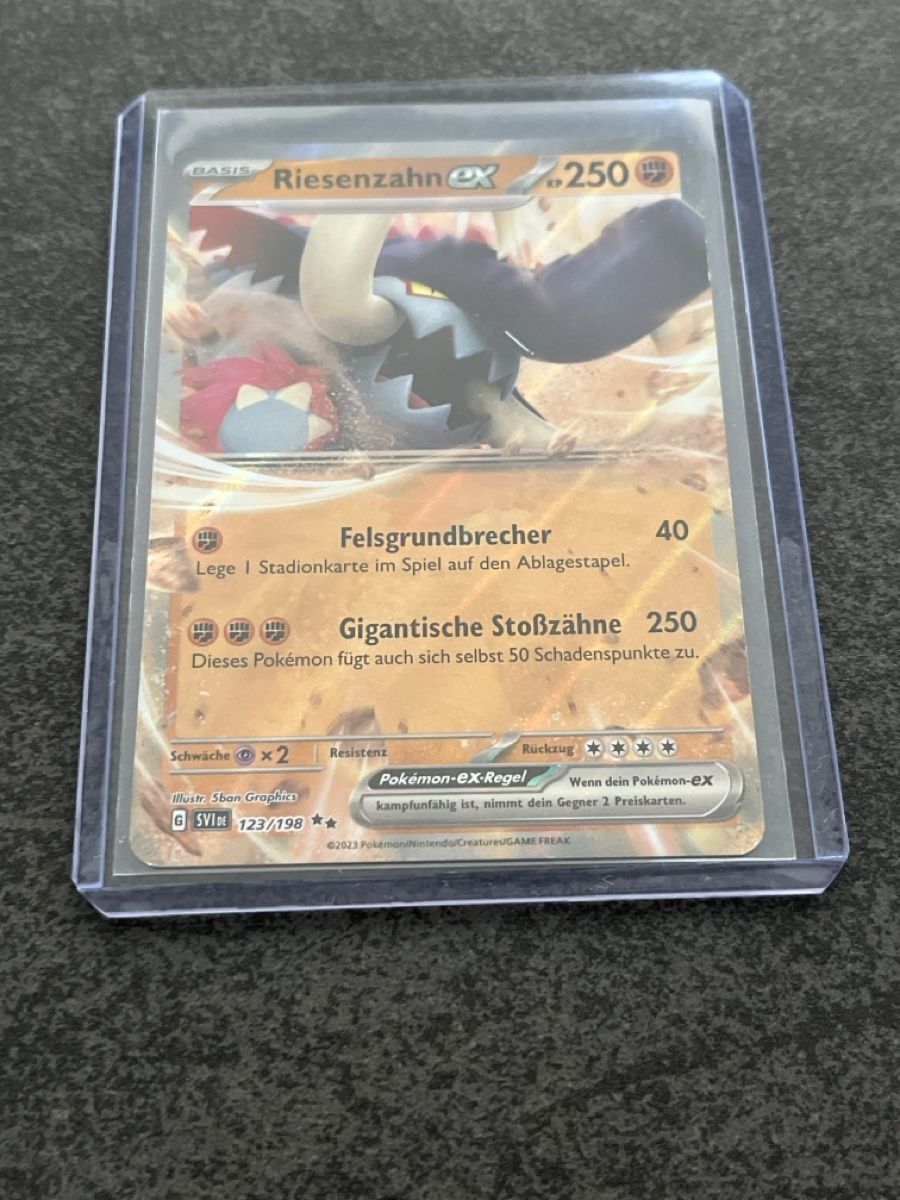 Pokémon Cartes à collectionner: Pokémon Riesenzahn EX – D'occasion à Zug par Haegito