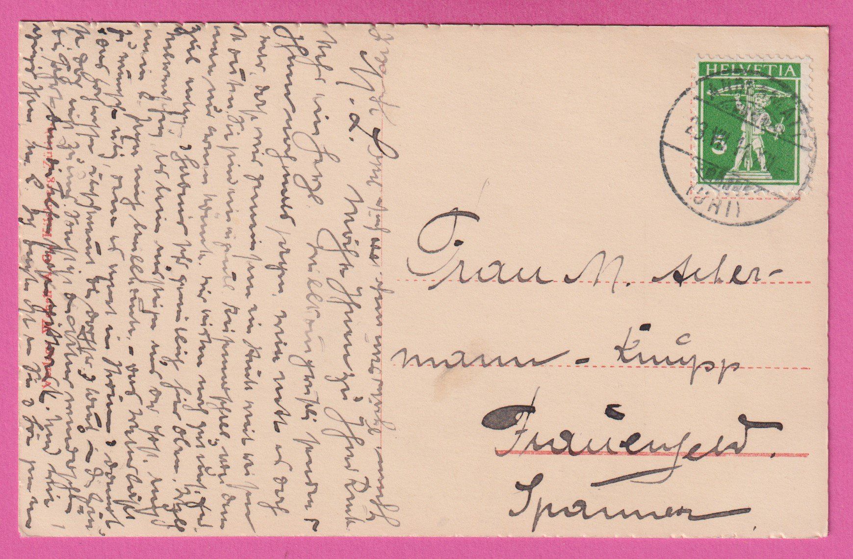 Cartes postales: Andermatt gel 1911 oder 1914 – D'occasion à Einsiedeln par dillie 1