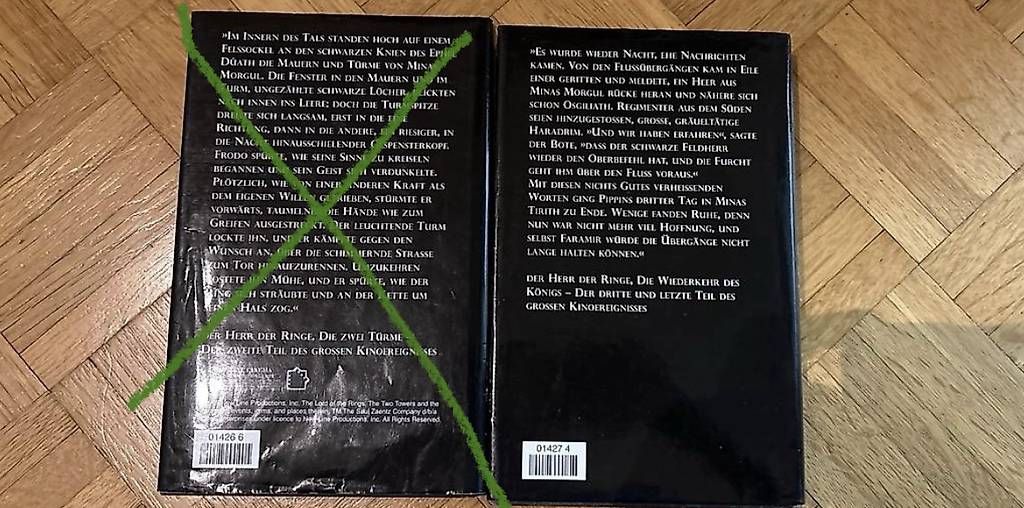 Libri: Herr der Ringe 3 – Usato da Vaduz venduto da hasi_75 1