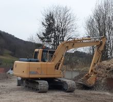 Kettenbagger, Raupenbagger, Bagger, Excavatrice, 15 Tonnen