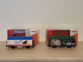 2 Märklin H0 Wagen 44202 und 44203