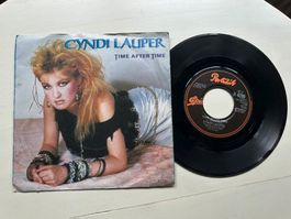 CYNDI LAUPER tolle Single Time after time Kult UK differnt