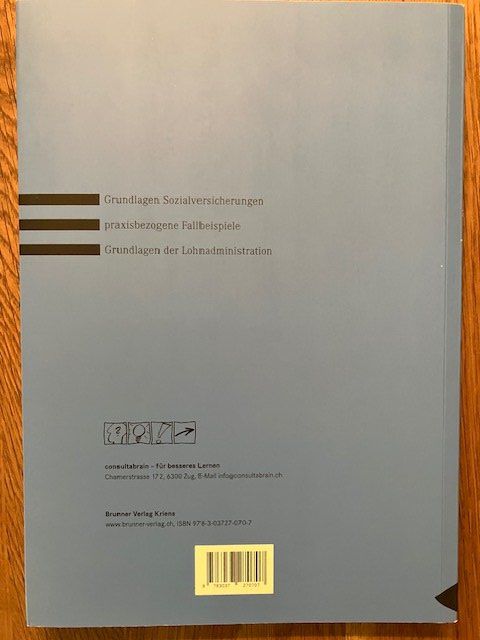 Libri: Sozialversicherungen & Lohnadministration - Lehrmittel – Usato da Rotkreuz venduto da Karineli 1