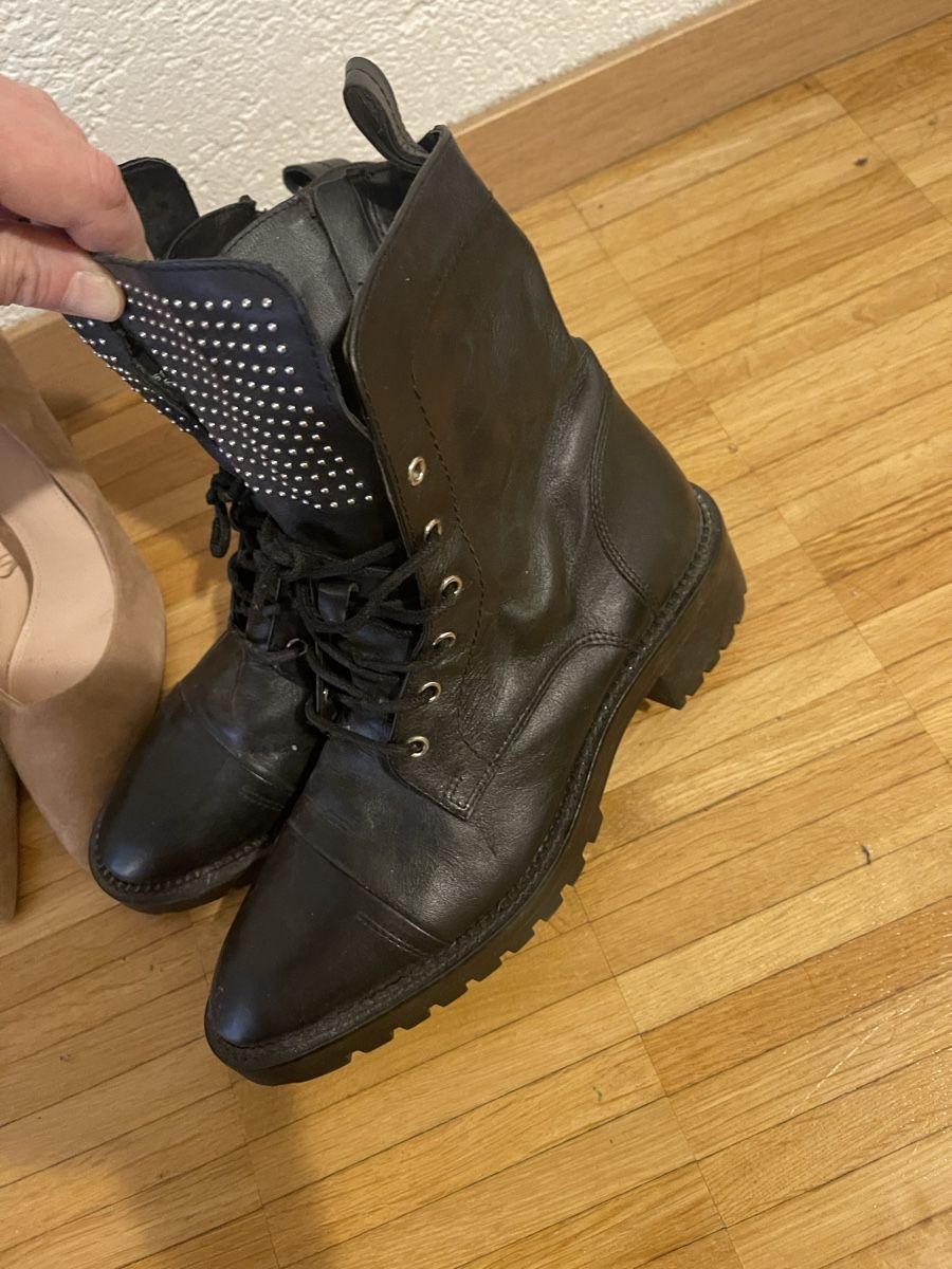 Damenschuhe: Zara Echtleder Stiefeletten/ Versand Möglich – Gebraucht aus Zürich von Fashionista00 3