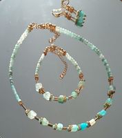 Schmuckset, Halskette+Armband+Ohrringe, neu
