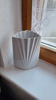 Vase, Porzellan weiss, neu