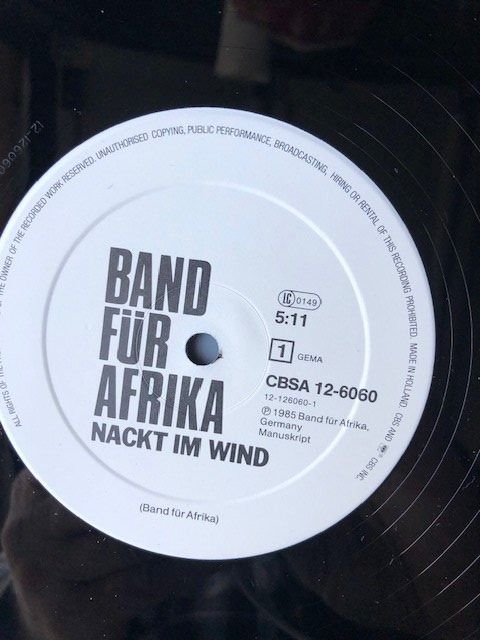 Dischi in vinile: Band Für Afrika – Usato da Aarwangen venduto da Jukebox3 5