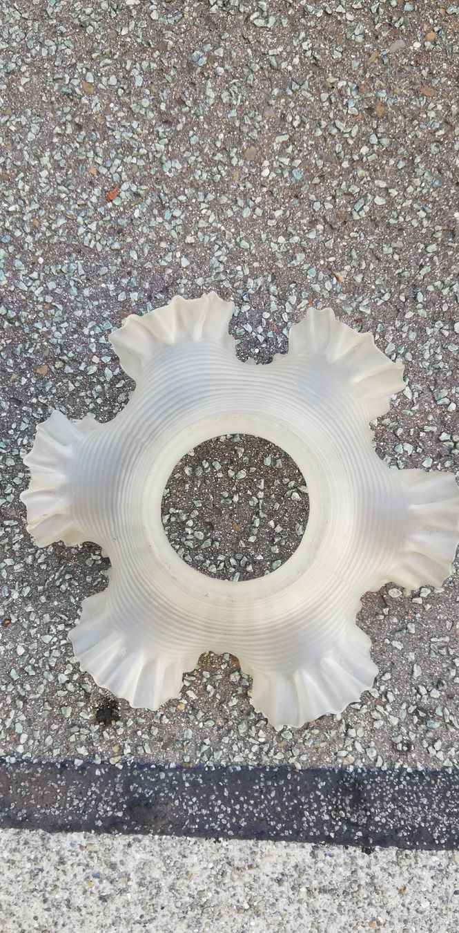 Paralumi: Alter Lampenschirm aus Glas – Usato da Thun venduto da Matthias72 2