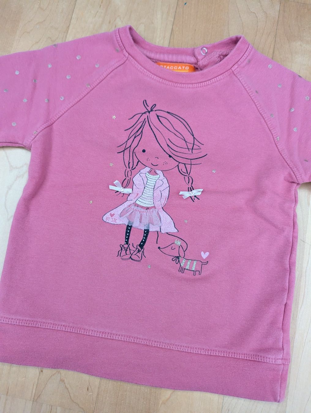 Maglioni & Felpe: Sweater / Pullover Gr. 86 - Altrosa Mädchen & Hund – Usato da Uster venduto da petches 1