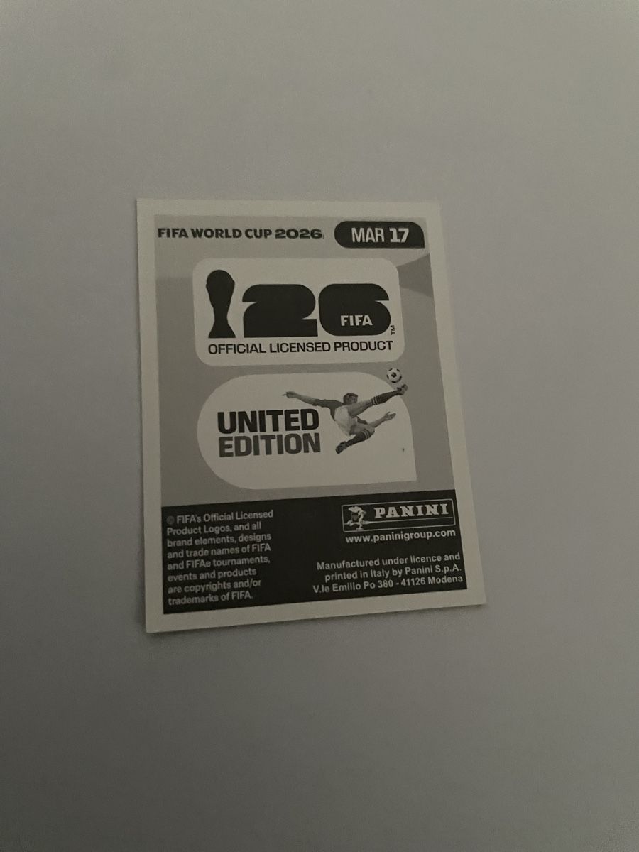 Panini Carte collezionabili: FIFA WM 2026  Abde Ezzalzouli MAR 17 – Nuovo (secondo la descrizione) da Winterthur venduto da Cobraforce 1
