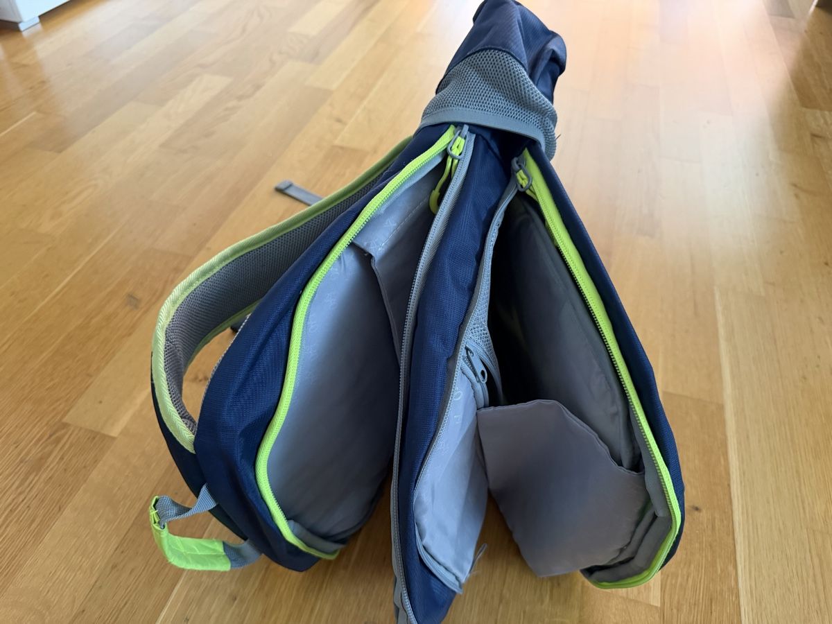 Borse & Zaini: Neuer Schulrucksack OXY Neongelb Blau – Nuovo (secondo la descrizione) da Bettlach venduto da Tradenet100 3