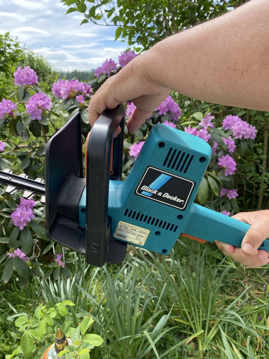 Tutti gli attrezzi: Black&Decker Heckenschere, funktioniert – Usato da Hünenberg venduto da a.u.849 2