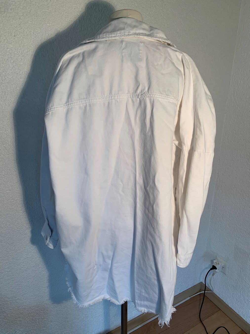 Zara Camicette: Zara Damen Hemd  weiss Baumwolle Gr. M – Usato da Kirchdorf AG venduto da coco123 2