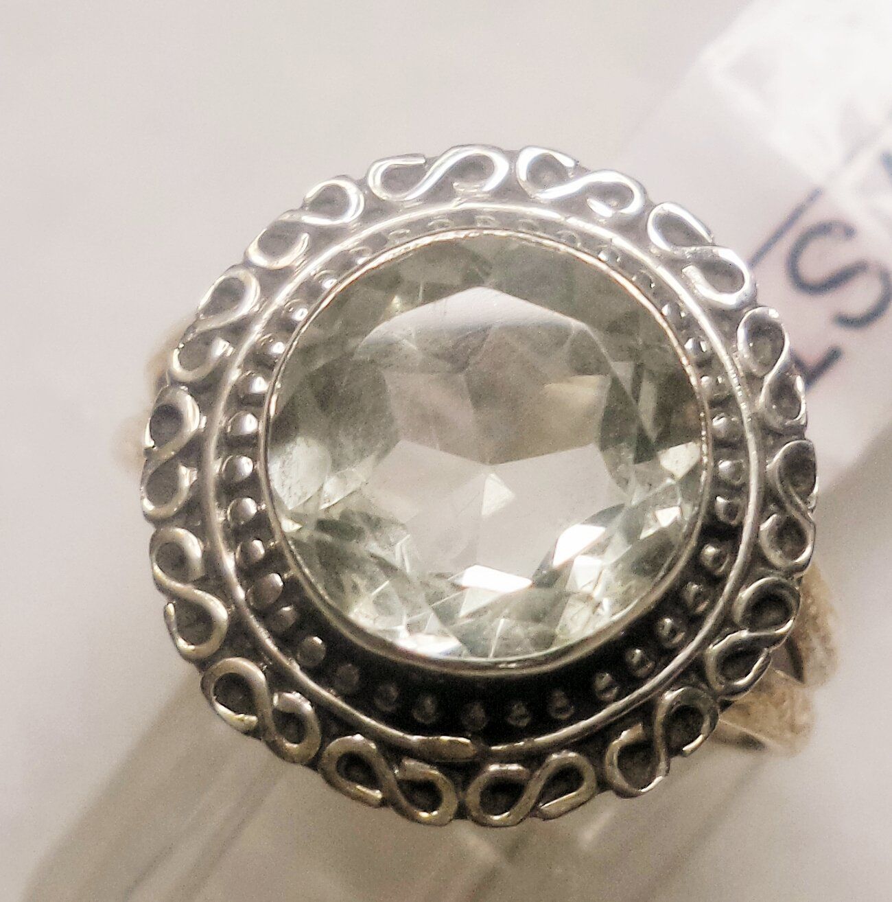 Anelli: Prasiolith Silber Ring – Nuovo (secondo la descrizione) da Zürich venduto da adriben 3