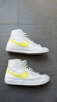 Nike Blazer Mid Grösse 39 Weiss/Gelb gebraucht