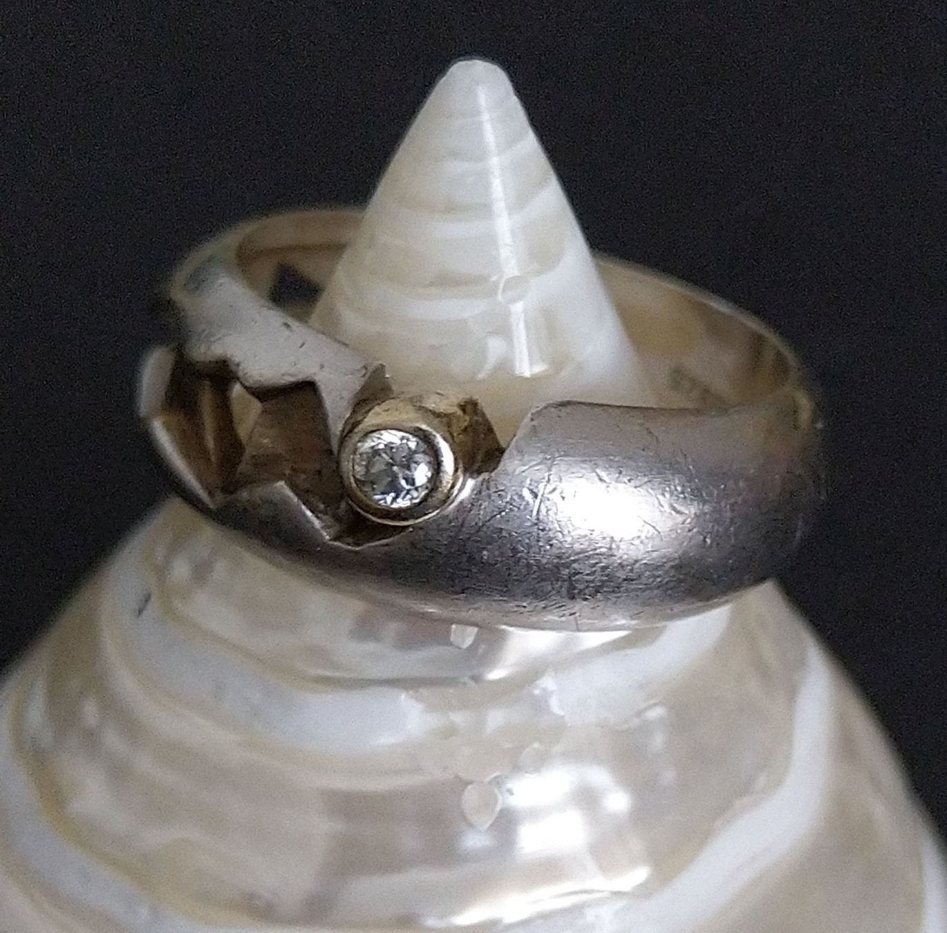 Anelli: DESIGNER RING IN 925 SILBER – Usato da Romanshorn venduto da Glitzer-Paradies 2