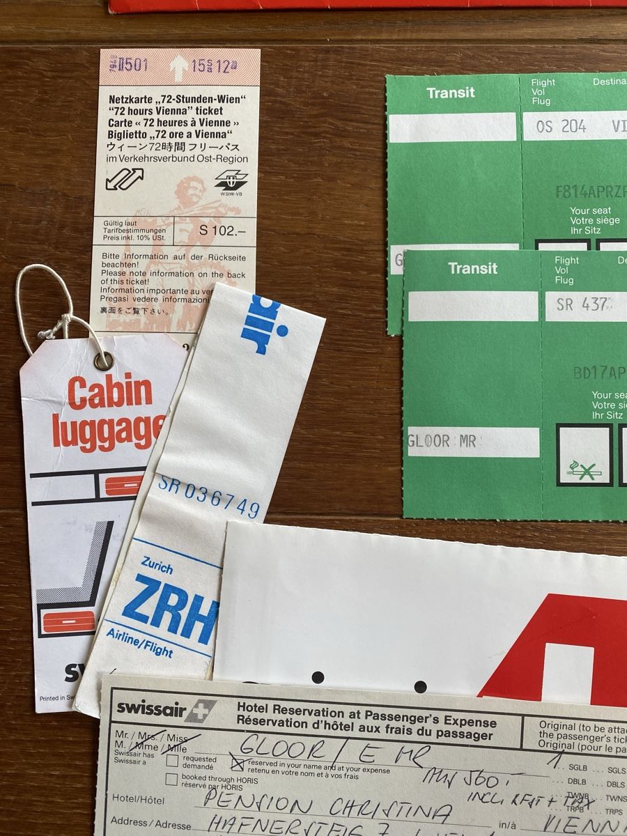 Biglietti: Swissair Ticket – Usato da Zürich venduto da TruudiT 2