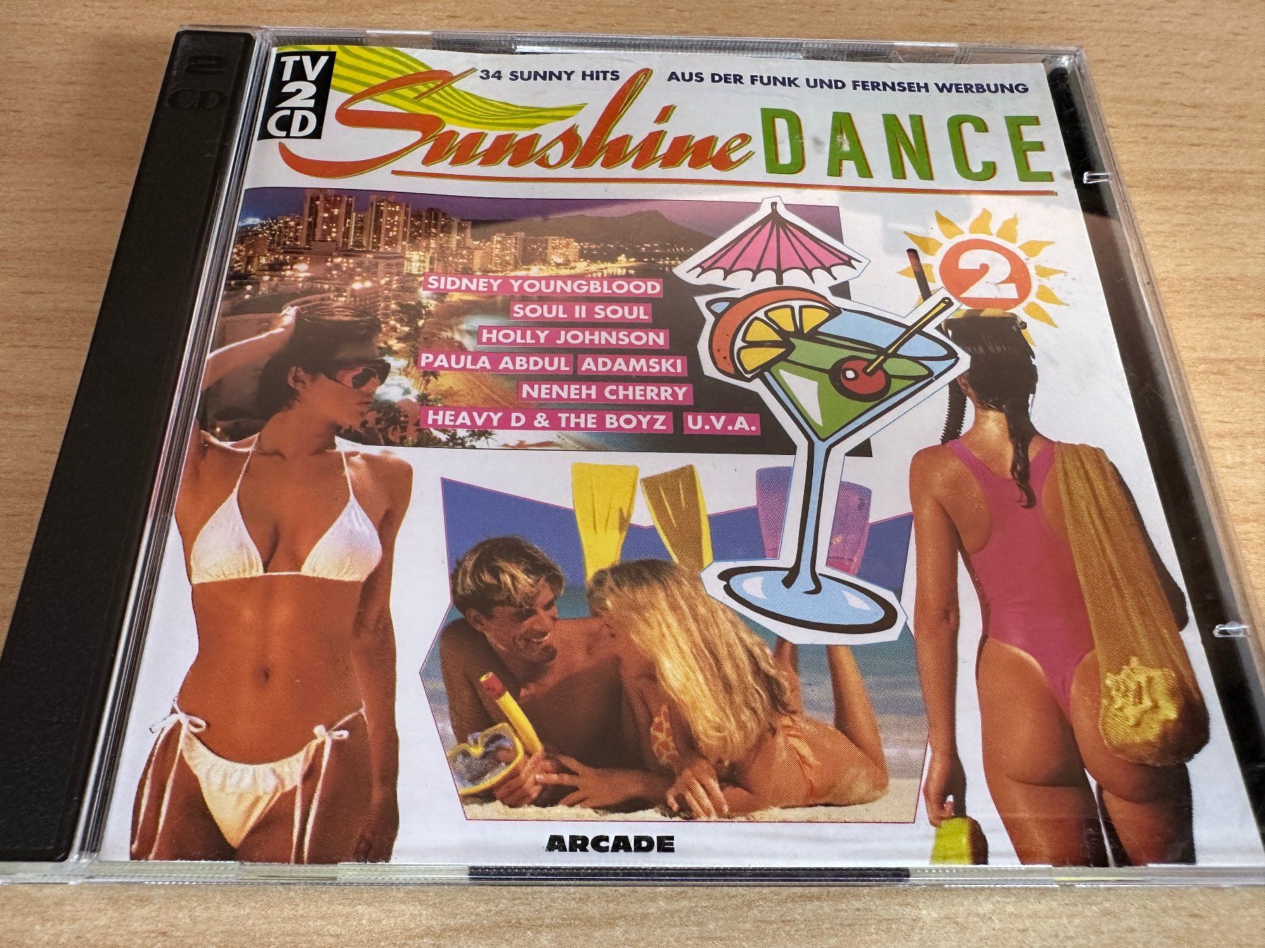 CD: Various – Sunshine Dance 2 - 2 CD – Usato da Rikon im Tösstal venduto da Alpenmutz