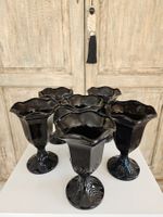 ❤️ 6 Stk. wunderschöne Vintage Glas Dessertbecher ❤️ Rarität