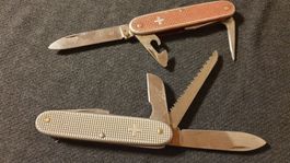 2x OldCross Victorinox Alox Electrician Sackmesser
