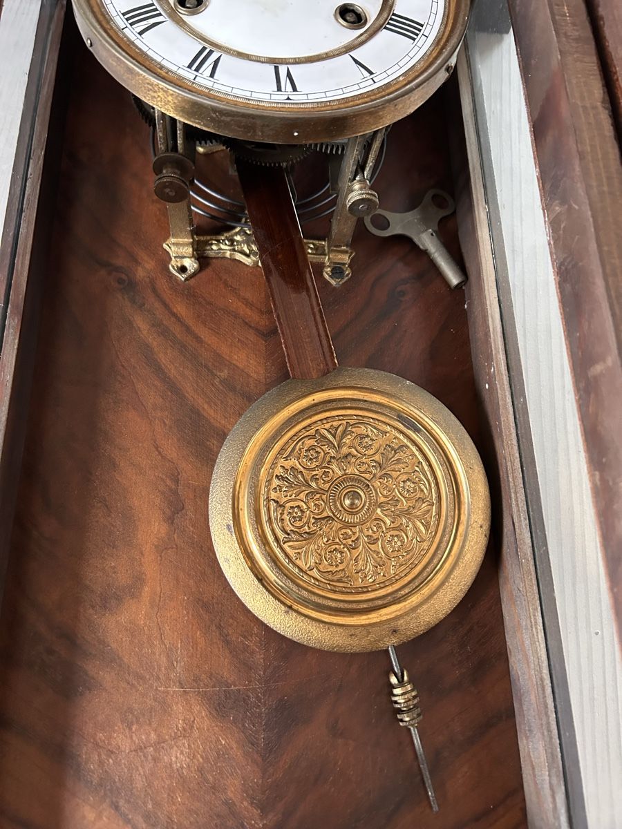 Orologi da terra & Orologi da parete: Horloge antique en bois – Difettoso da Denens venduto da nrinaldi 2