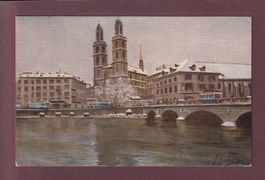 ZÜRICH - Grossmünster - Helmhaus - 1919