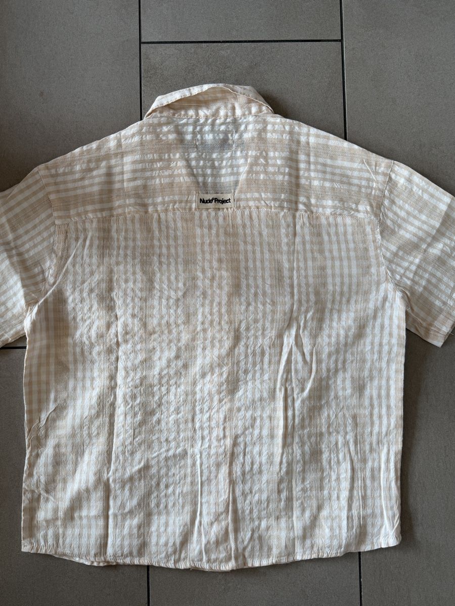 Blusen: Camicia Nude Project M beige nuova! – Neu (gemäss Beschreibung) aus Balerna von kil_gx6d 3