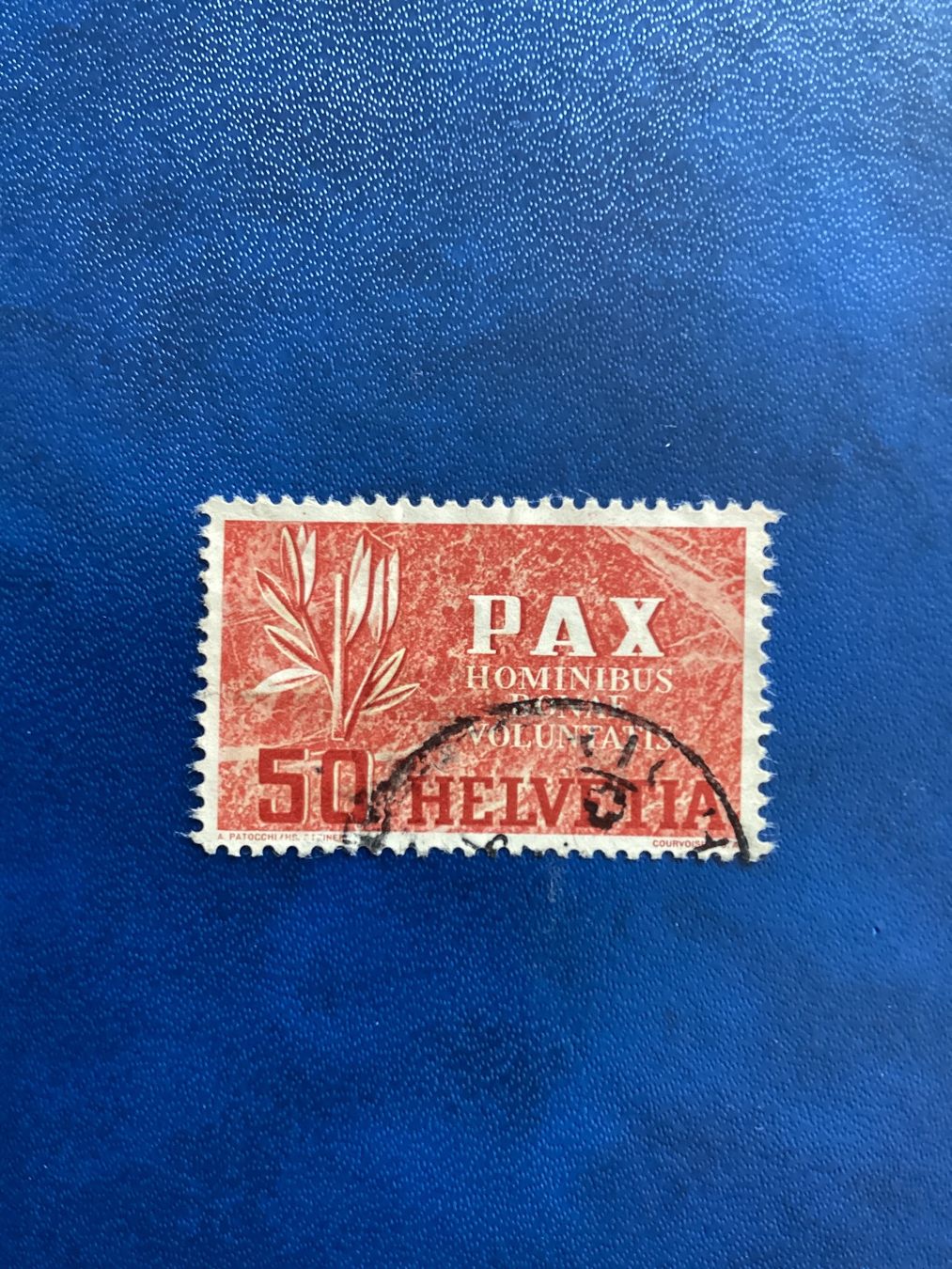 Tutti i francobolli: pax briefmarke 50 – Usato da Reinach BL venduto da andreas_mueller