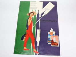 Orig. Werbung BMW 501 Motag, Broadway Zigaretten