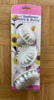 3 Ausstechformen „Blume“ für Fondant/Marzipan, NEU