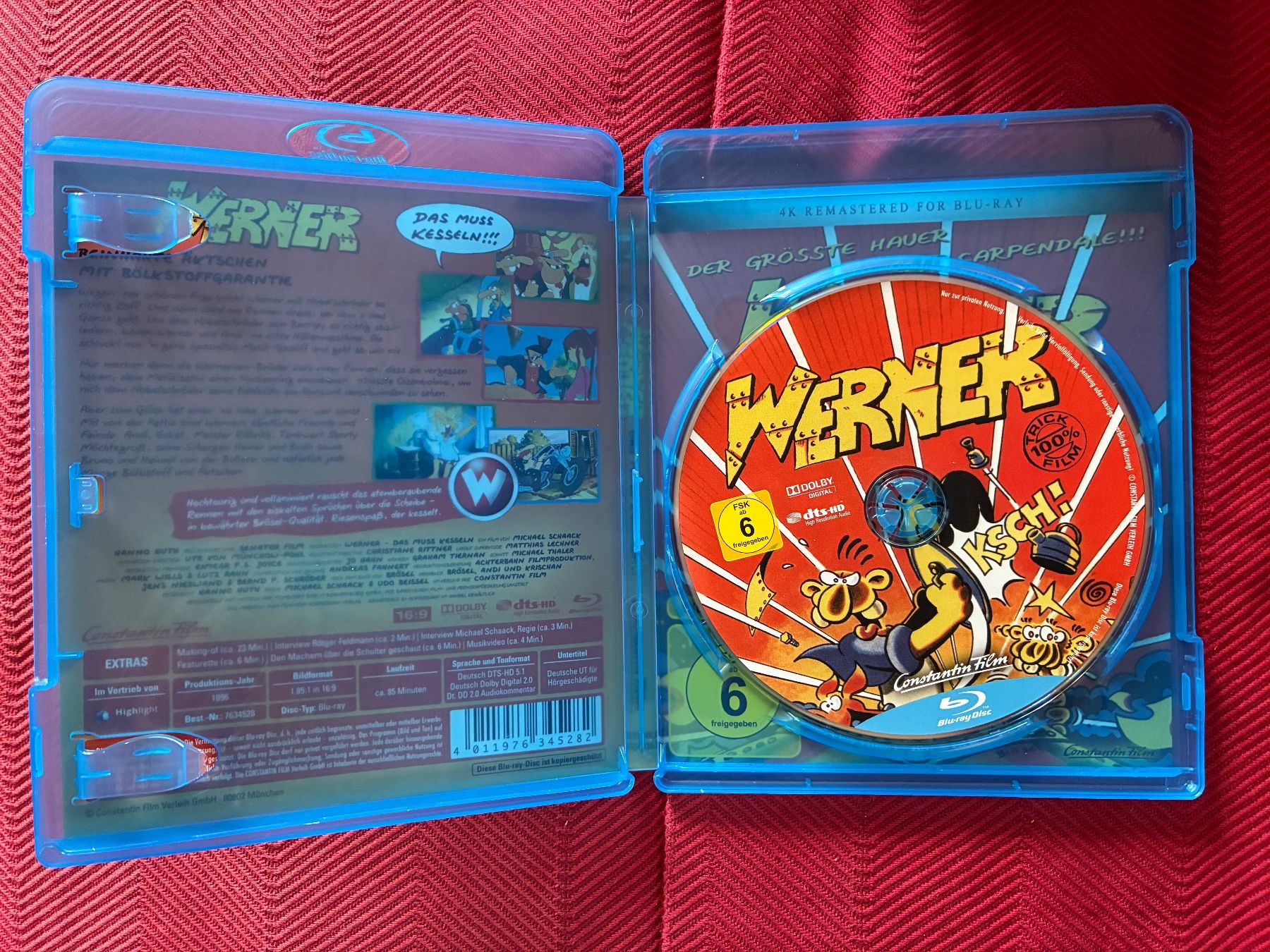 Tutti i DVDs: Werner - Das muss Kesseln!!! Blu-Ray – Usato da Seuzach venduto da ephi7 2