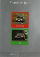PROSPEKT | MERCEDES 200/280/230 D&E- TYP W 123 | AB 12.1975