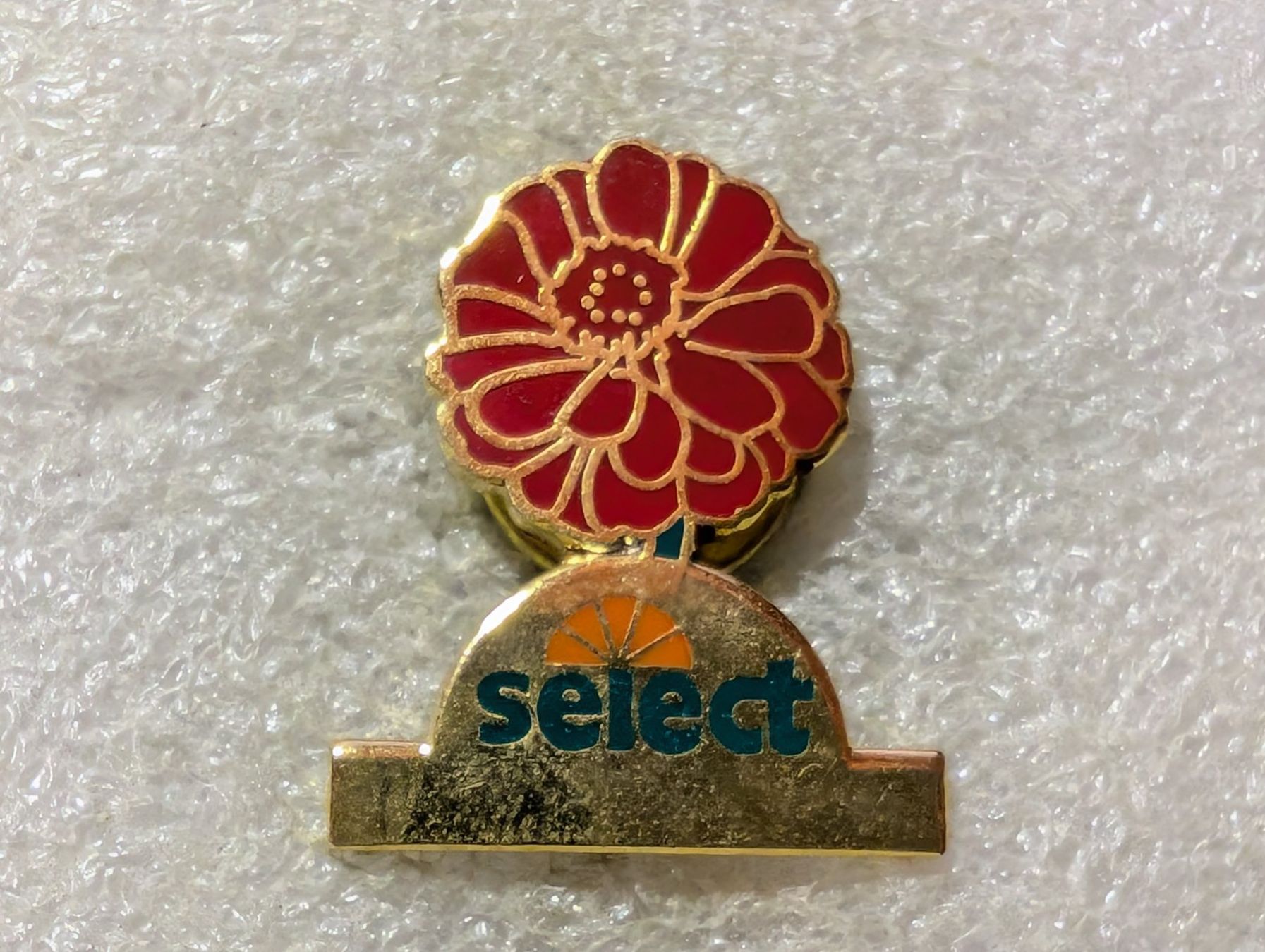 Placchette & Badge: Ansteckpin 30: Select Rot – Usato da Oppligen venduto da Pin-Fall-Shop