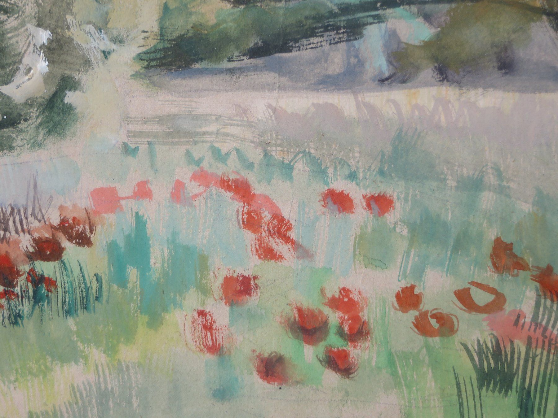 Gemälde: Grosse Aquarell – Gebraucht aus Bad Ragaz von FutureZ 4