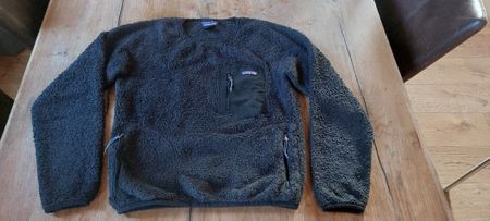 Patagonia Fleece Pullover schwarz XS