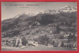 VERS L'EGLISE, VALLÉE DES ORMONTS, 1919