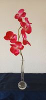 Vintage Stangenvase Blumenvase Orchideenvase und Blume