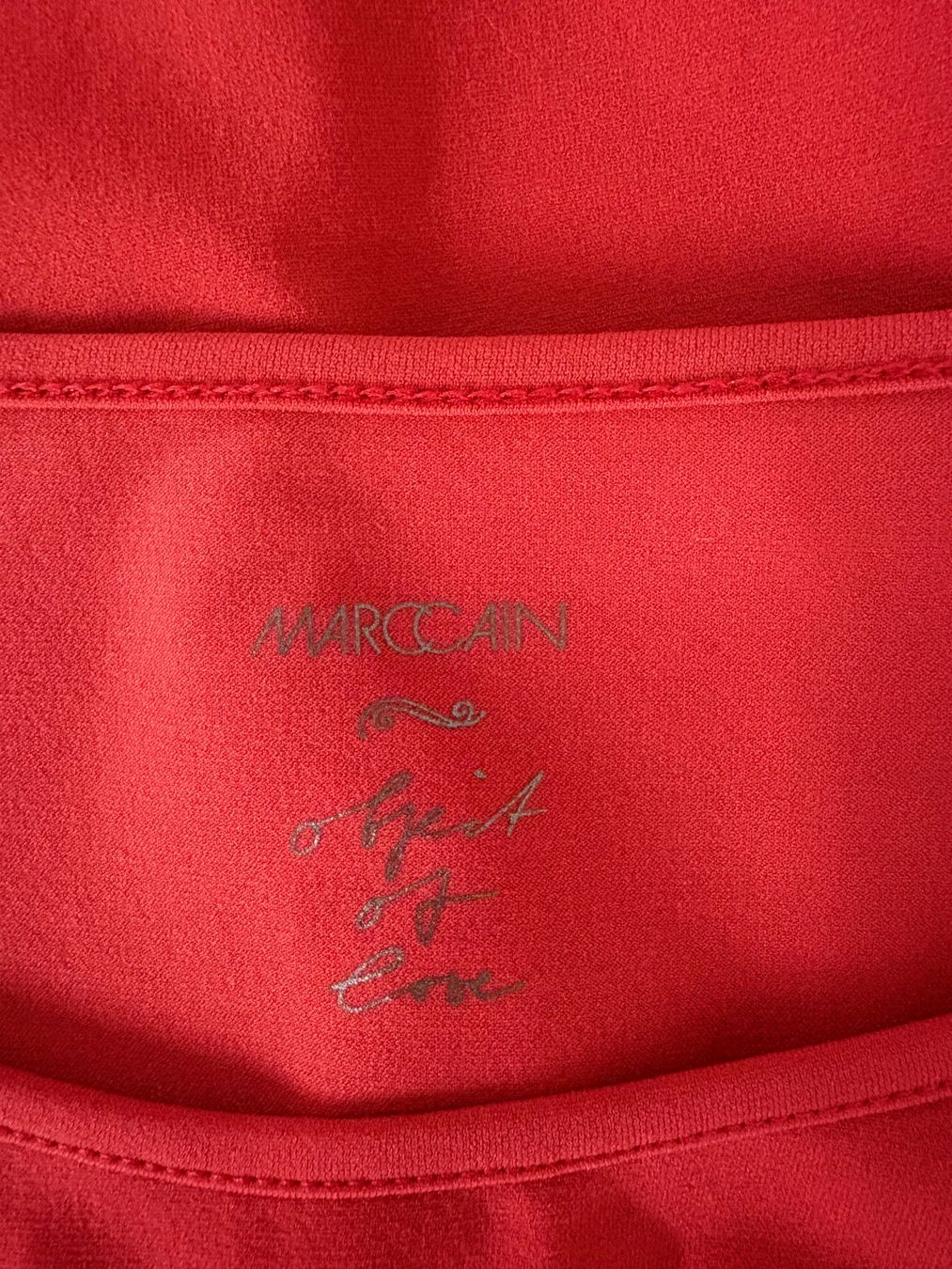 Marc Cain T-shirt: Marc Cain Shirt rot Rundhalsausschnitt 44 Basic 3/4 Ärmel – Nuovo (secondo la descrizione) da Regensdorf venduto da sec_l5cr 3